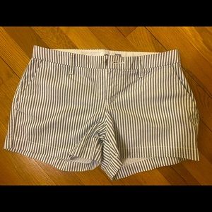 Old Navy Blue and White Striped shorts size 2